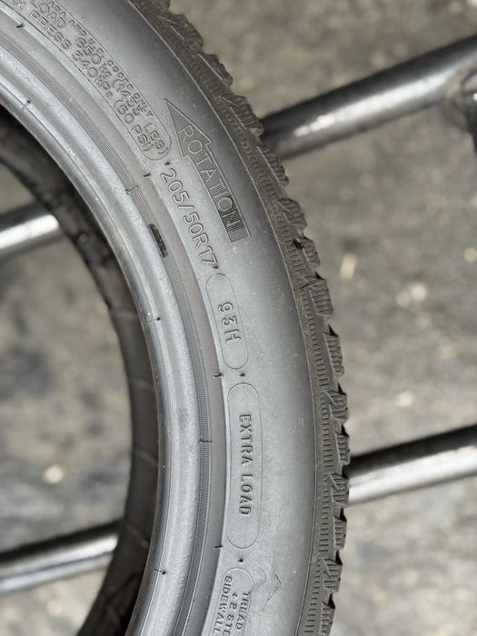 Топова шина‼️Michelin Alpin5 93Н 205/50 r17 7.8мм 2023рік