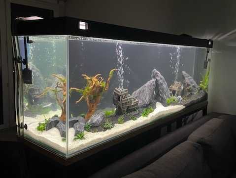 Akwarium proste 80x40x60 - 192 litrów float