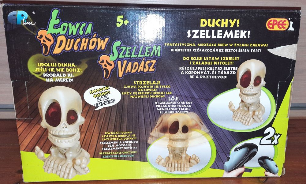 Gra "Łowcy duchów" z 1 pistoletem