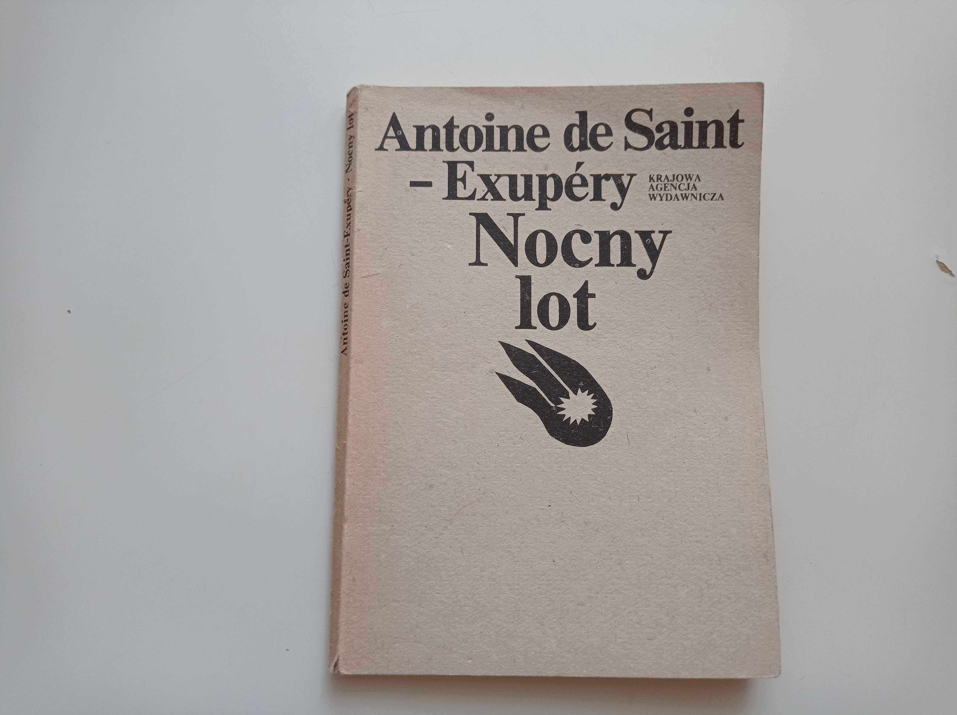 Antoine de Saint Exupery Nocny lot 1982