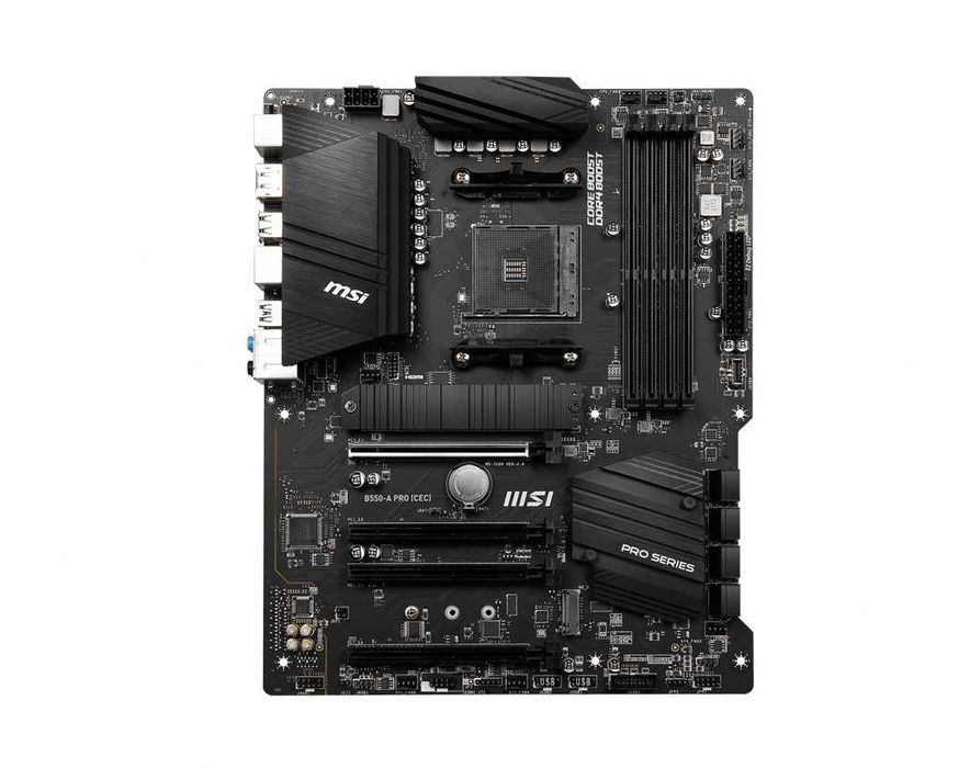 Płyta główna MSI B550-A Pro + Ryzen 5 1600X procesor