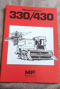 Prospekt katalog kombajn Massey Ferguson  430 (bizon. Ursus ).