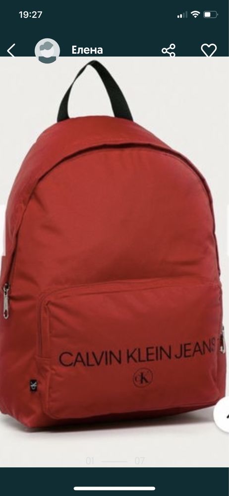 Рюкзак Calvin Klein