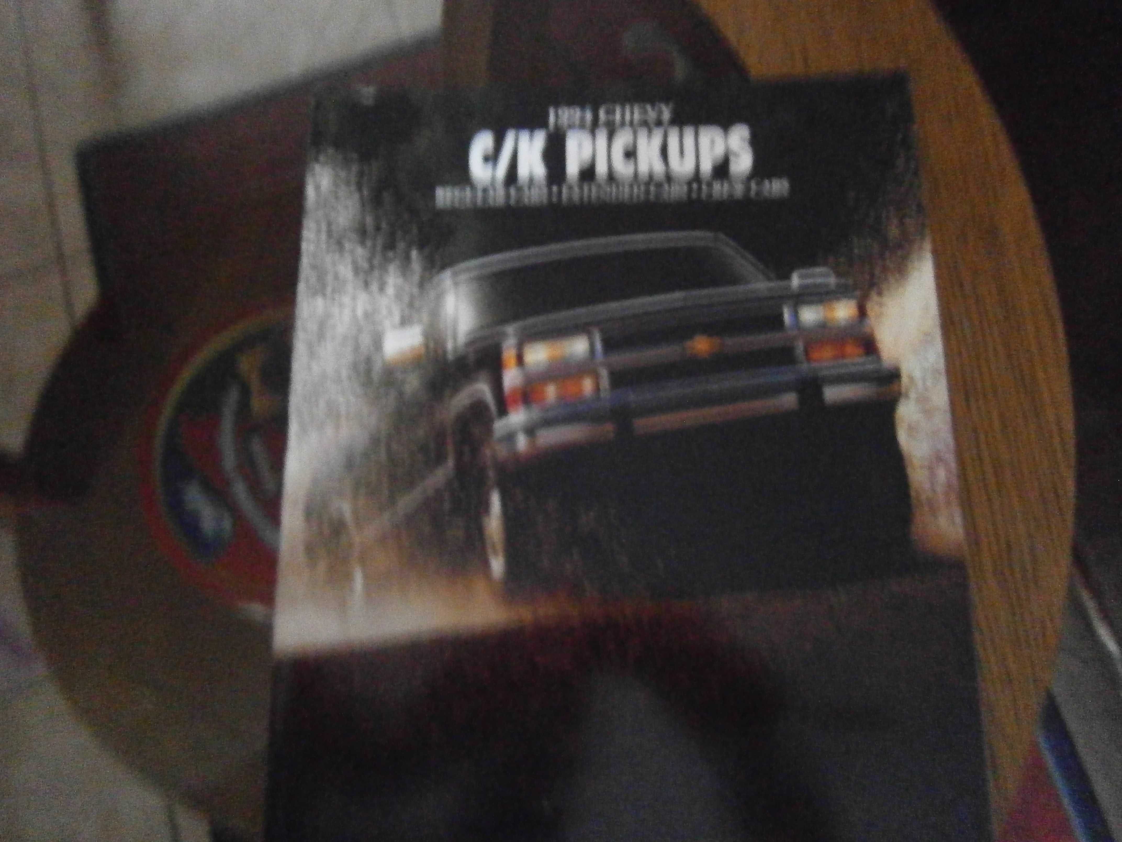 Folder prospekt Chevrolet Pickups