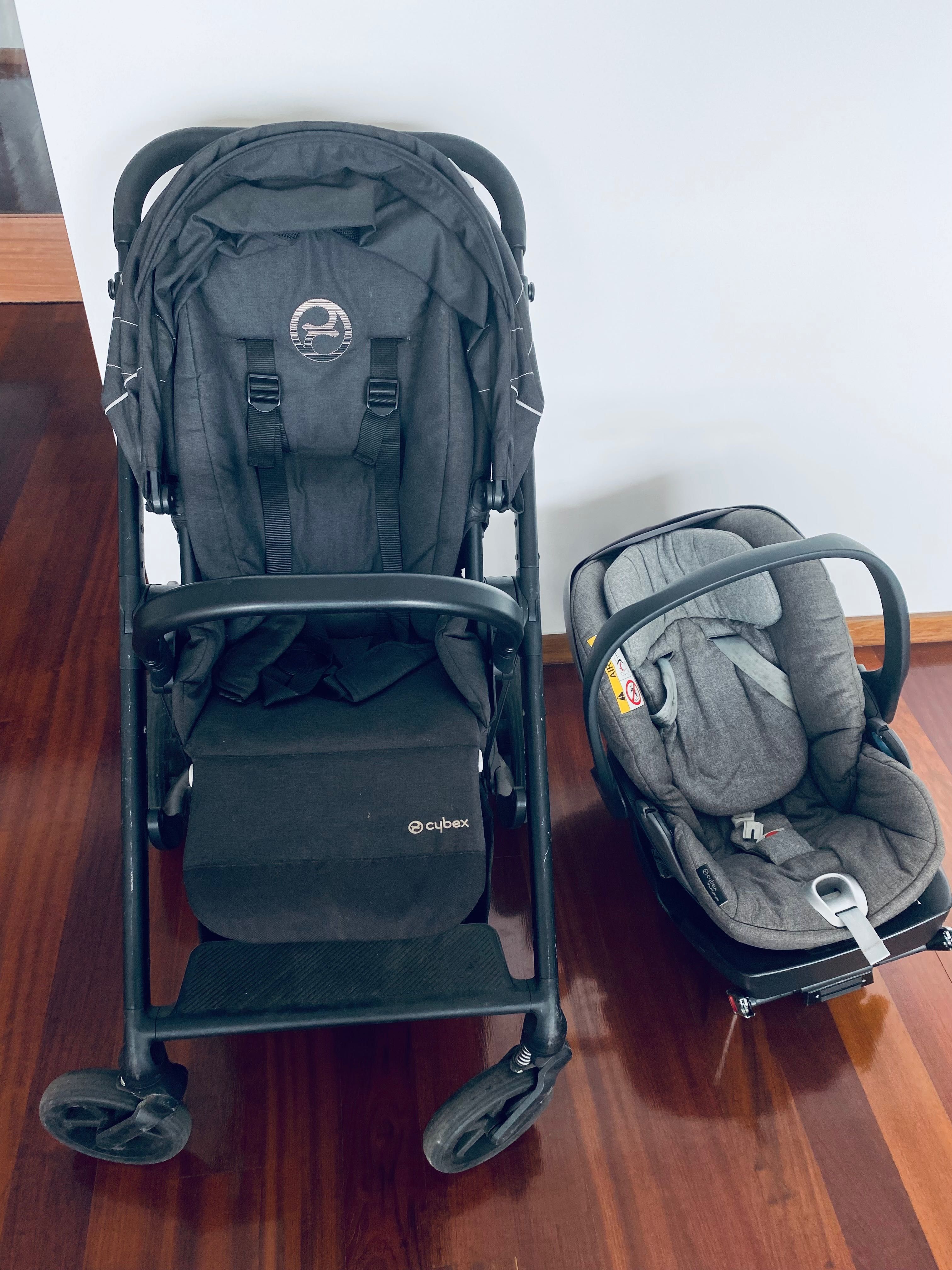 Pack Carrinho cybex balios s e ovo cybex com isofix