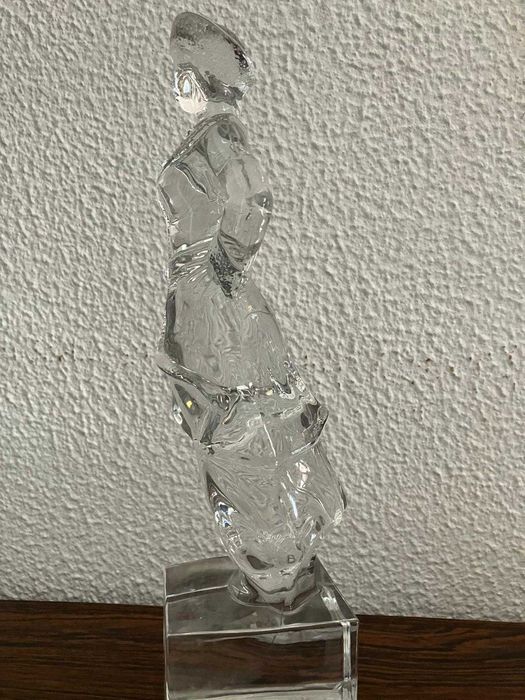 Escultura em vidro
