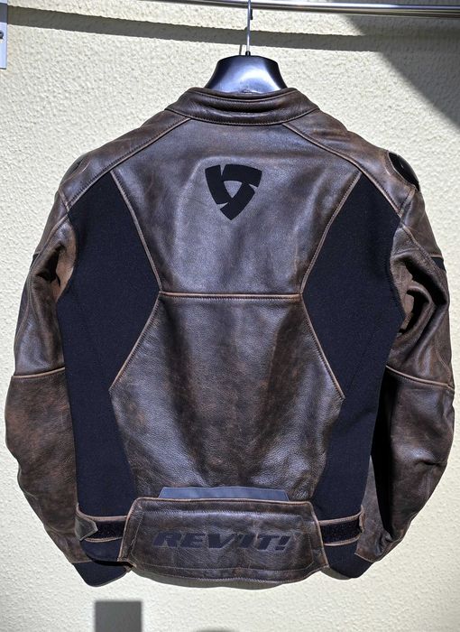 Casaco Moto REV´IT! Parallax (Pele/Tecido), Castanho, Tamanho S