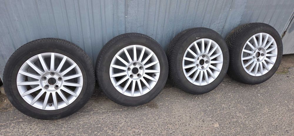 Felgi aluminiowe koła opony zimowe Audi A4 B6 B7 VW 5X112 16" kpl