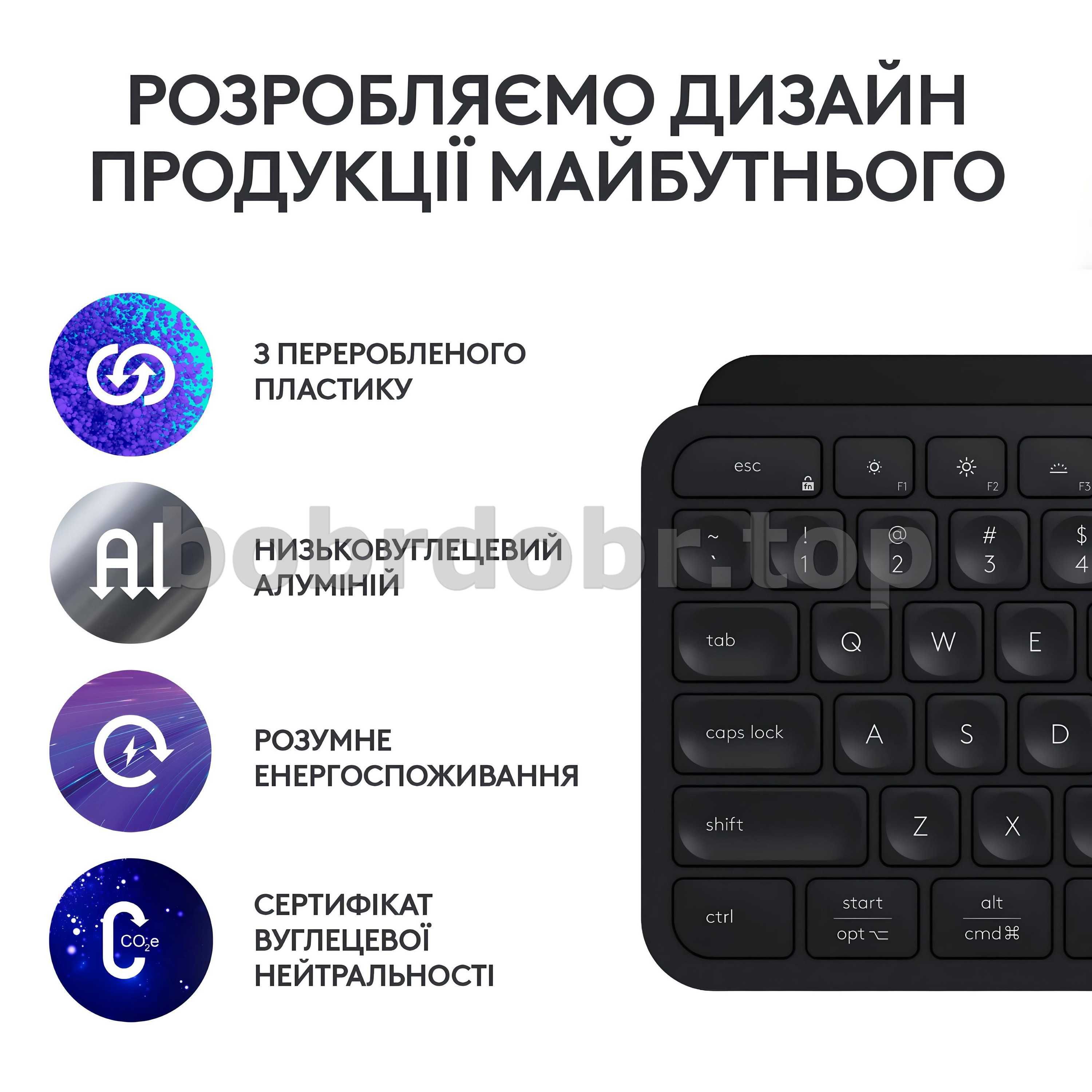 Клавиатура беспроводная Logitech MX Keys S (US • ANSI)