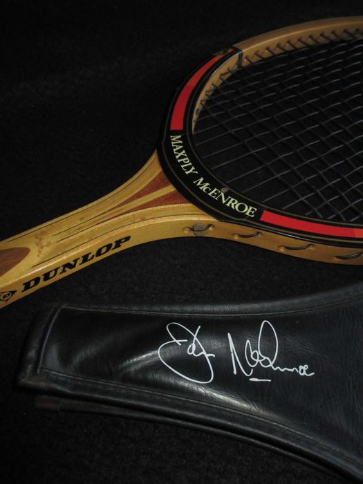 Raquete de Ténis Dunlop Maxply McEnroe Autograph