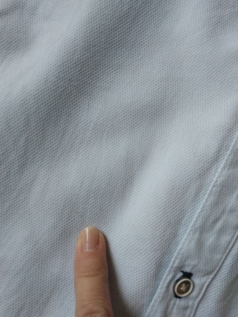 Koszula z długim rękawem stójka jasnoniebieski 98 Reserved