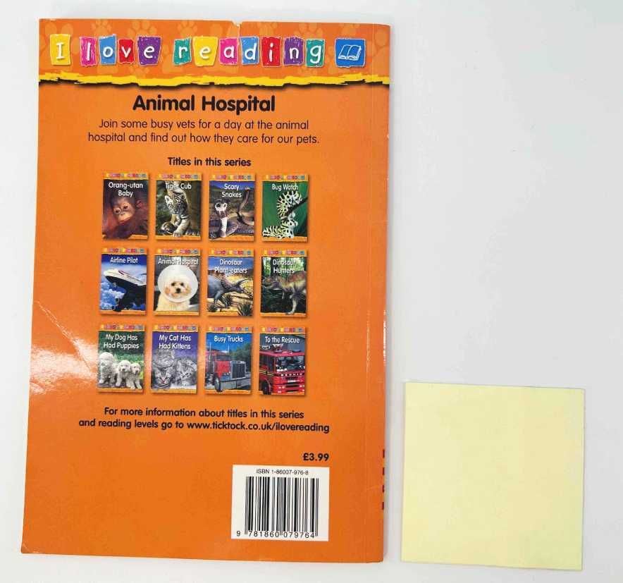 Animal Hospital książka po angielsku dla dzieci