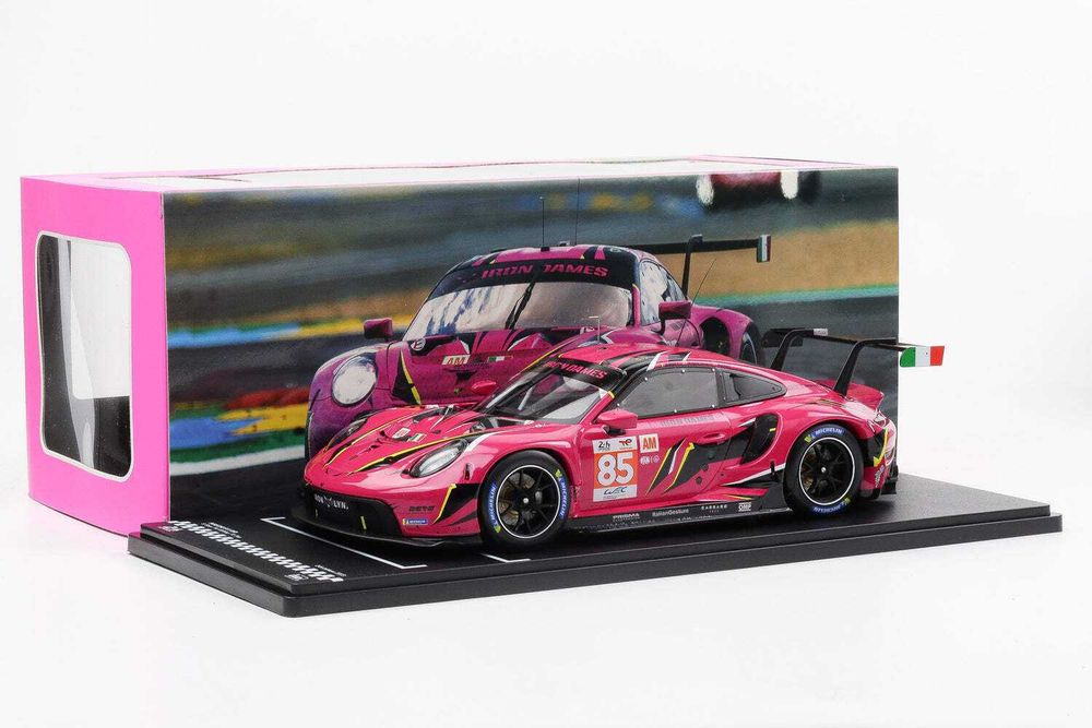 Porsche 911 RSR-19 "Iron Dames" #85 24h Le Mans 2023 - Ixo 1/18
