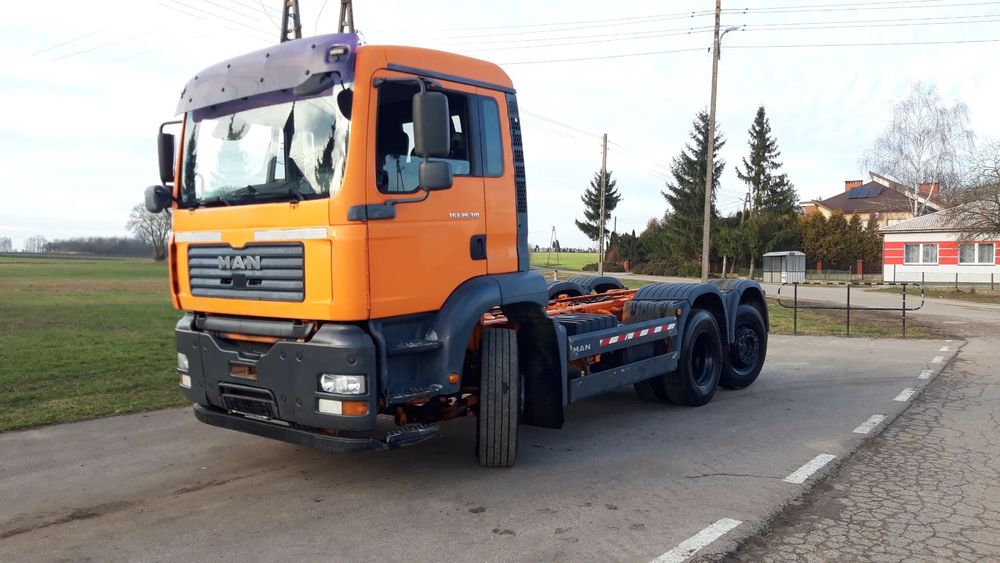 MAN TGM TGA  6x2 Wywrotka Beczka Piaskarka Laweta