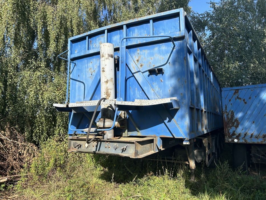 Naczepa bodex 42m3 wywrotka drzwi stalowa