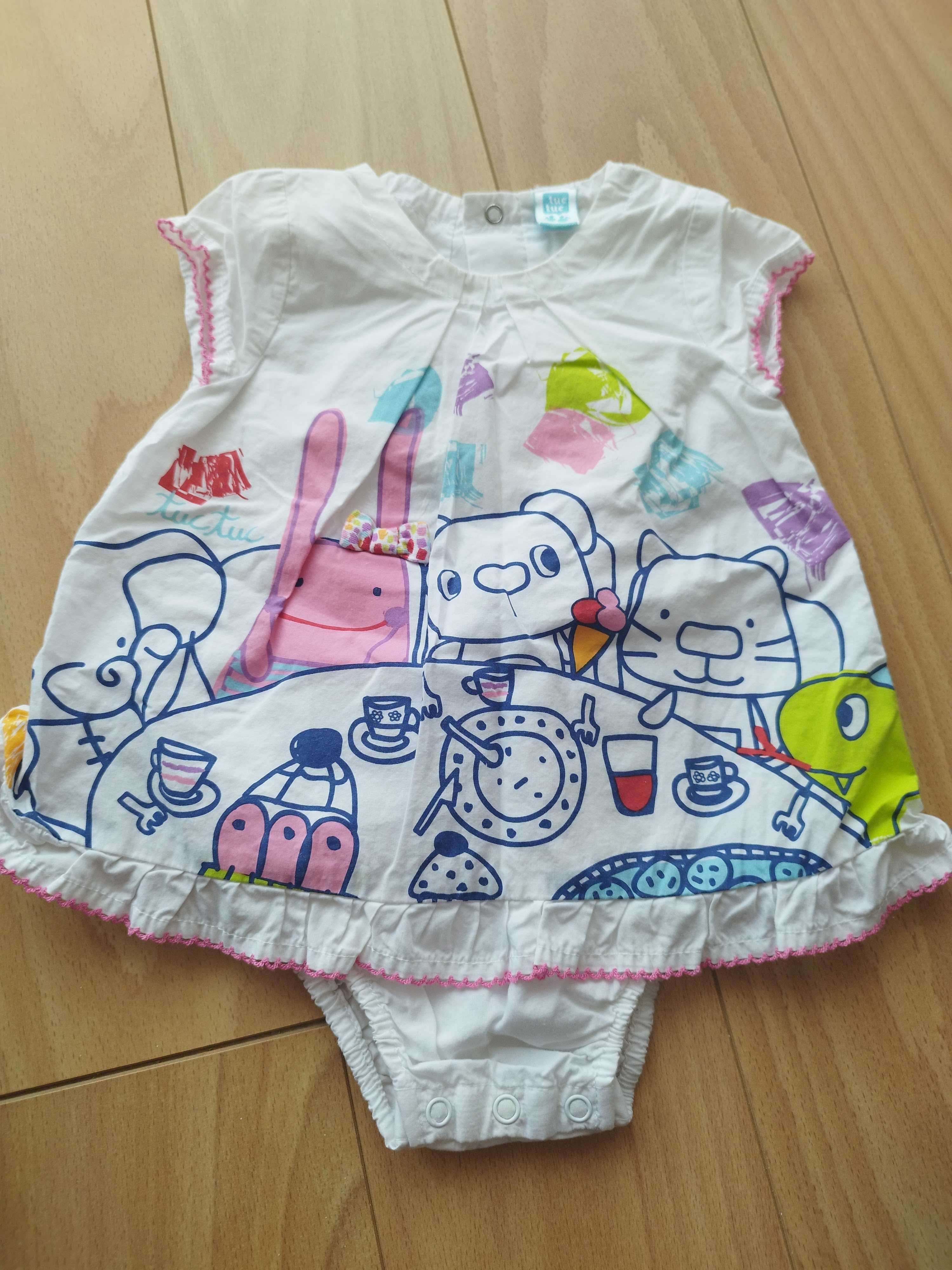 Macacão/vestido tuc tuc 6m
