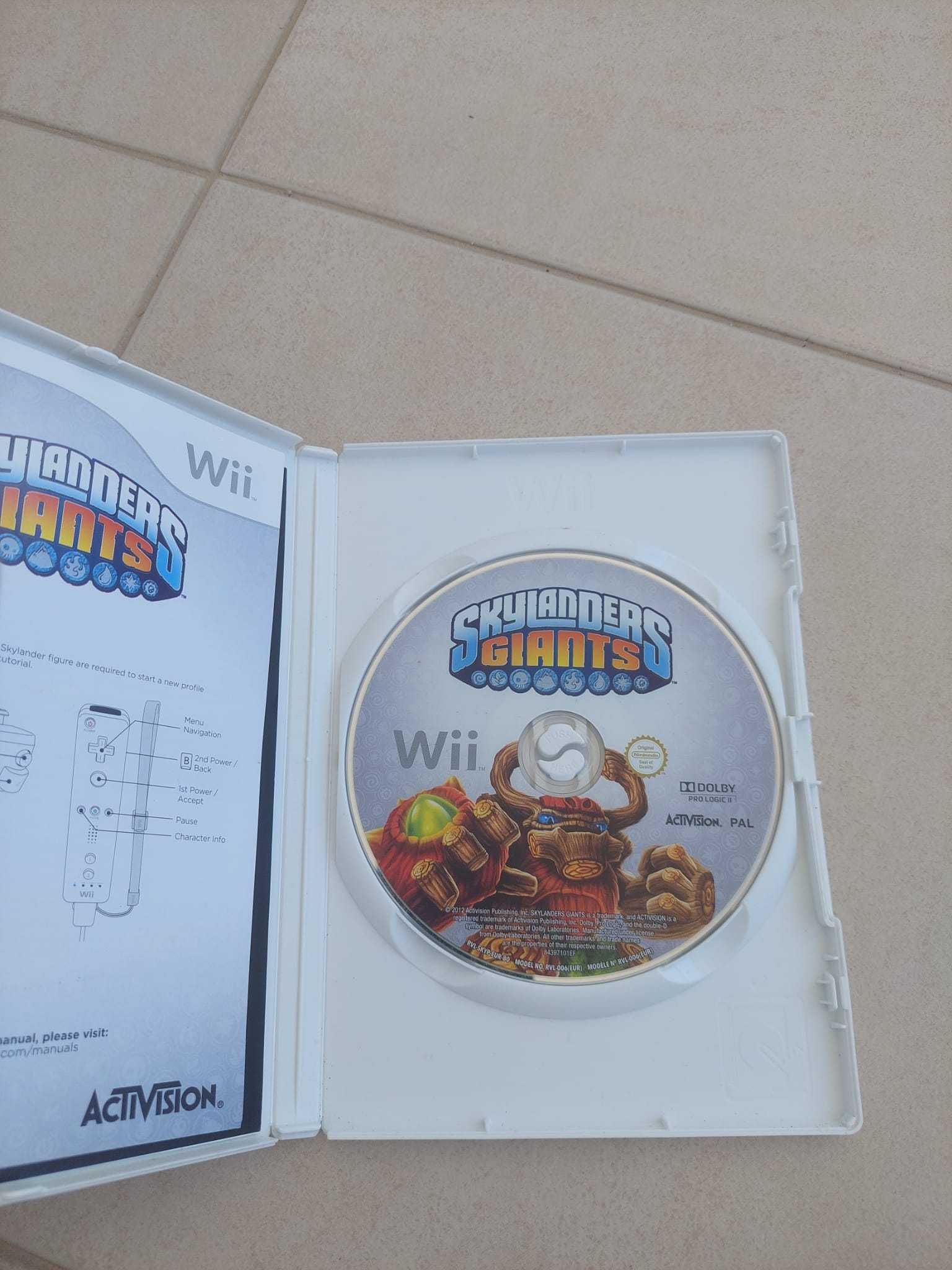 Nintedo WII + Acessórios + Skylanders e Acessórios