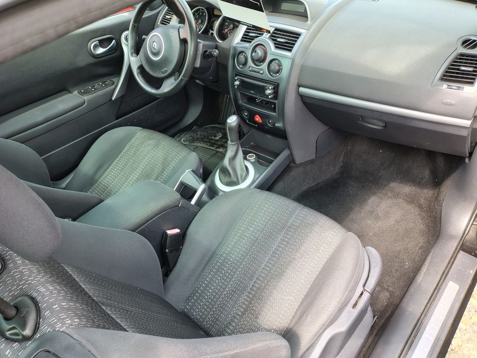 Renault Megane Karmann Cabrio Twardy dach 1.6Benzyna Niski przebieg