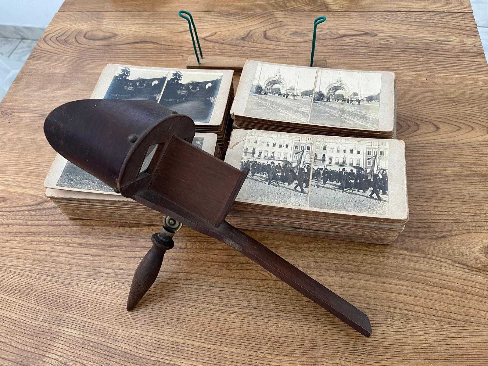 Visor Lupa para Postais históricos - Artigo coleccionador