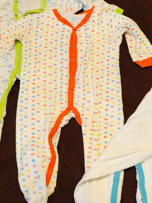 5шт боді-комбінезон 9-12м