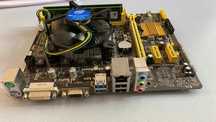Motherboard Asus 1150 Intel Core i3 4170 CPU at 3.70GHz + RAM DDR3 8Gb