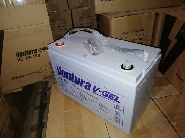 Акумулятор гелевий Ventura VG 12-100 (12В 100Аг) , 150ah, 200ah, для і