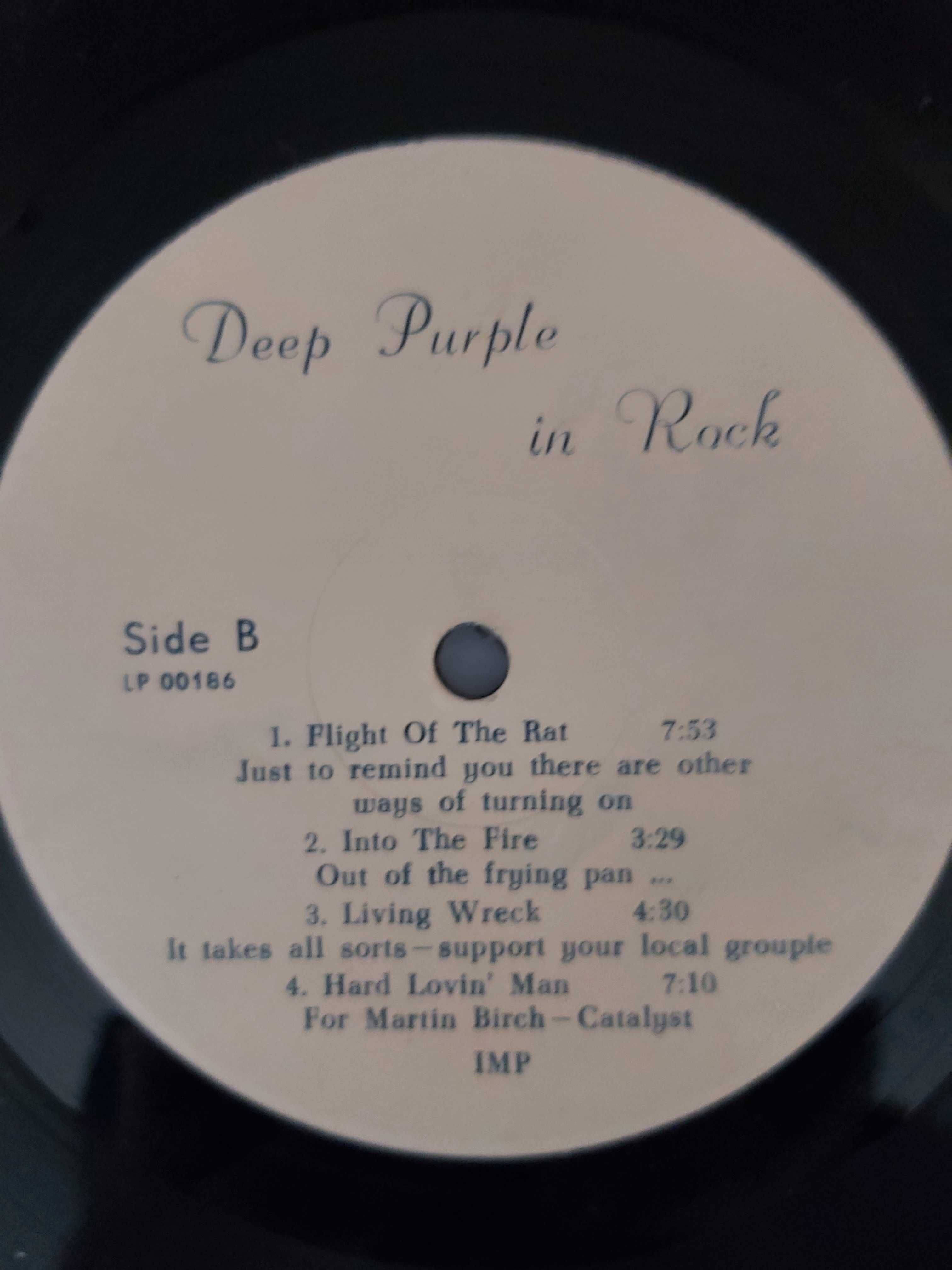 Plyta winylowa Deep Purple " In Rock" z 1970 r. Stan ex/ex cena 139 zł