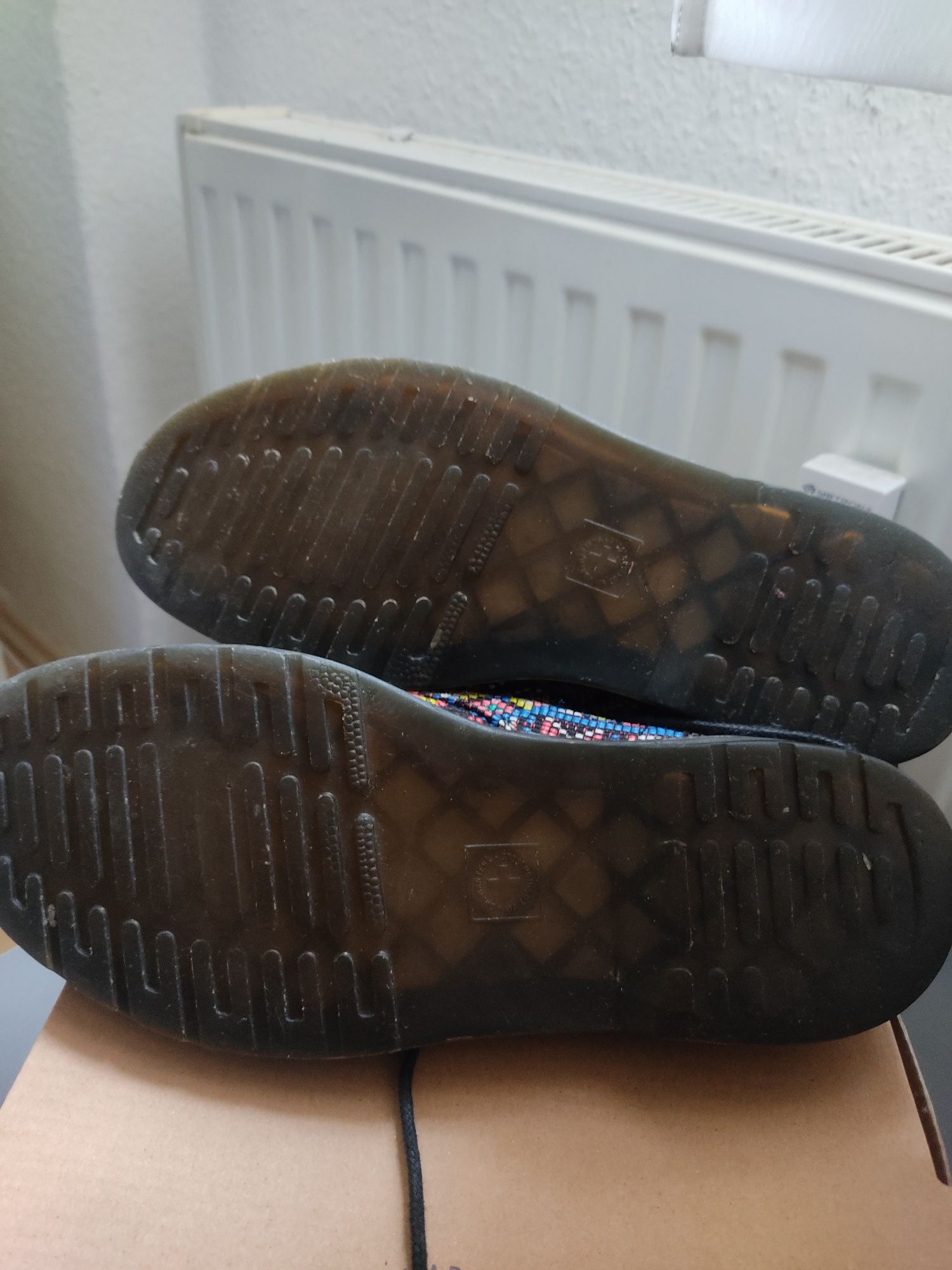 Dr. Martens 1461 Daytona r 37, Aztecki wzór, folk, etno, boho, vintage