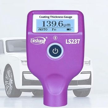 Товщиномір LS237, вимірювач товщини фарби, толщиномер