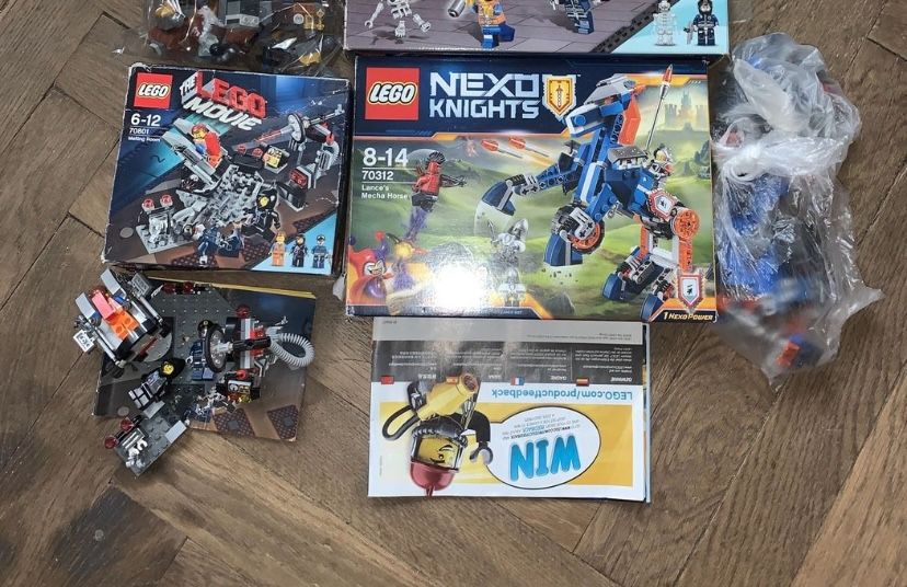 Lego. Knights. деталі, інструкції. Lego City. 70312, 70801