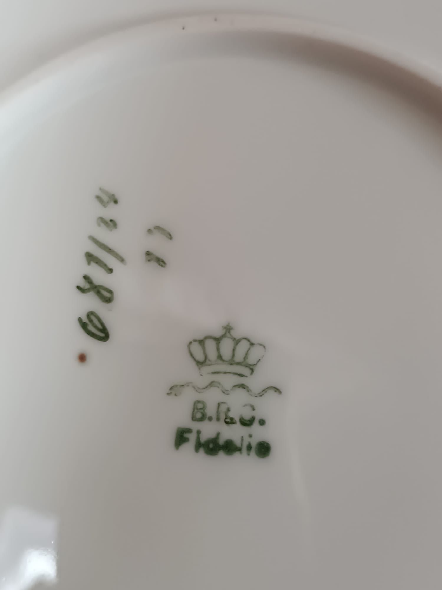 XIX w Rosenthal z lat 1898/1900 patera antyk