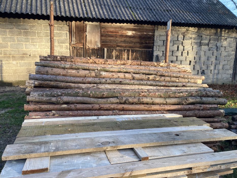 Stemple budowlane deski szalunkowe 32mm