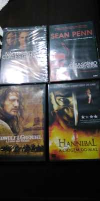 DVD's de vários filmes