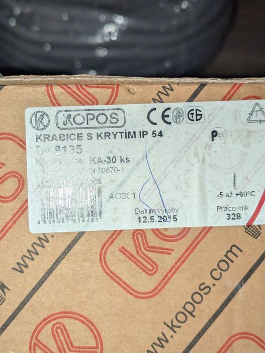 Монтажная коробка Копос