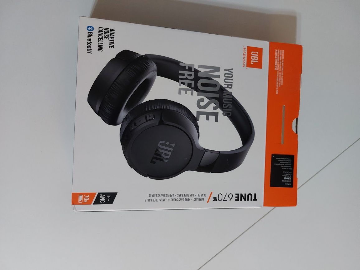 Słuchawki JBL 670 NC bezprzewodowe