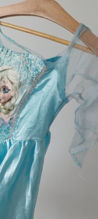 Sukienka dla dziewczynki Frozen Elza bal karnawałowy
