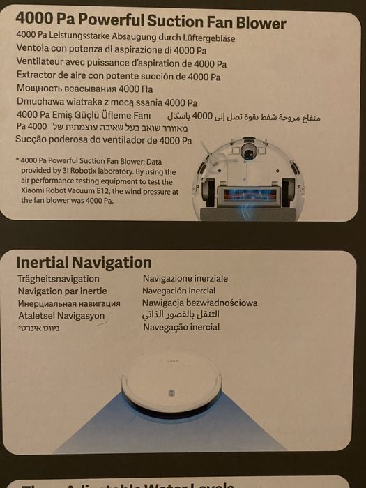 Robot Vacuum E12 da Xiaomi