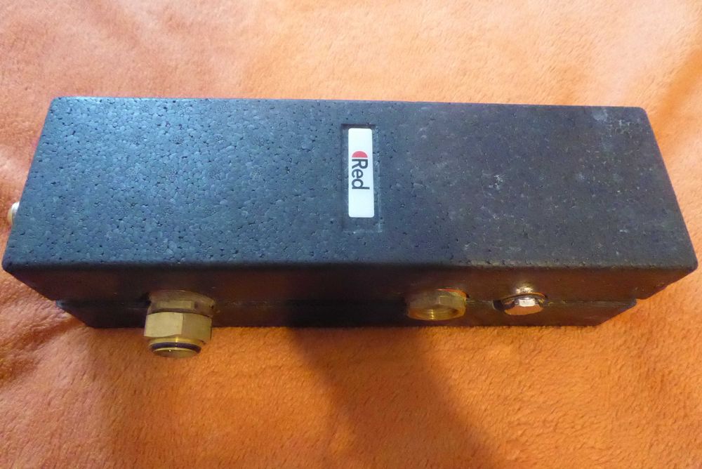 RED sprzęgło hydrauliczne DN25 w izolacji