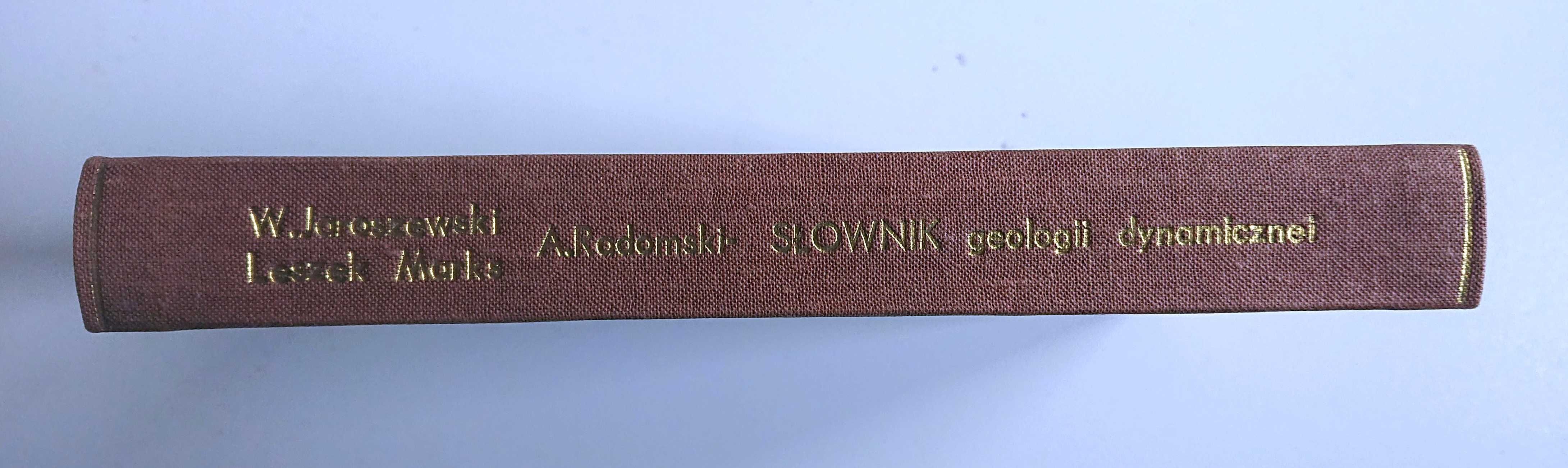 "Słownik geologii dynamicznej" - 1985 - Jaroszewski, Marks, Radomski