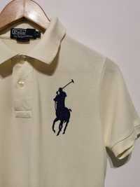 Ralph Lauren polo t-shirt koszulka krótki rękaw logowana męska S