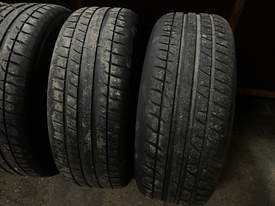 Диски 5х112 r16 7.5j гума 205/55/16 tigar