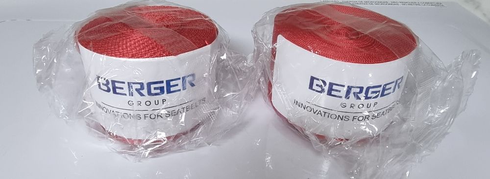 Conjunto Rolos Fita de Cinto Segurança