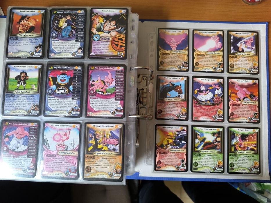 Karty Dragon Ball Z CCG SCORE kompletna Kid Buu saga 1-123.