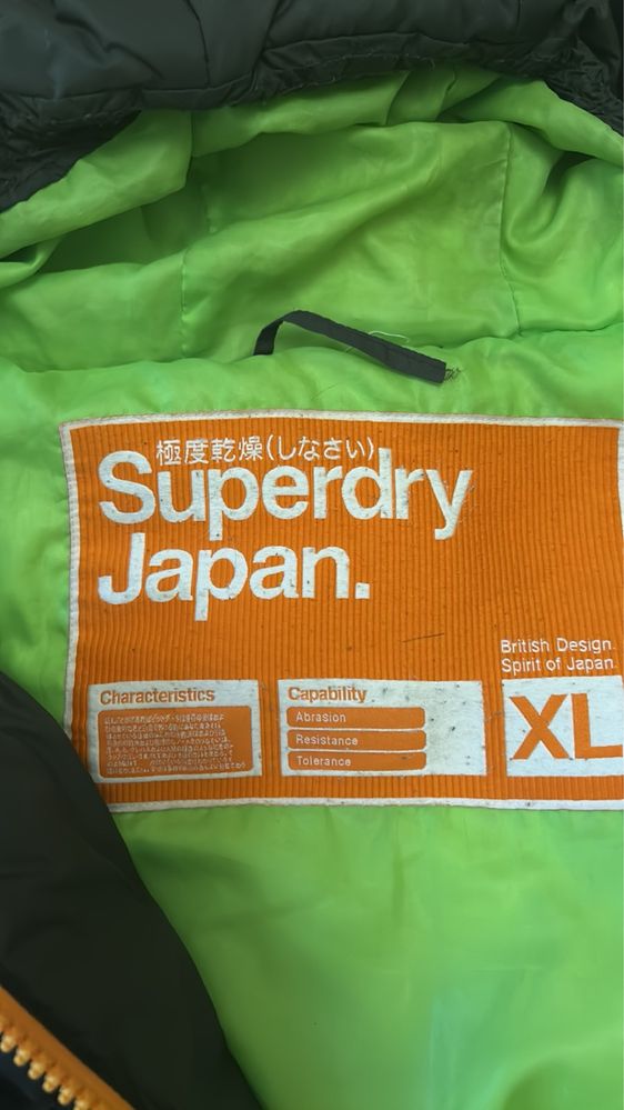 Пуховик чоловічій Superdry