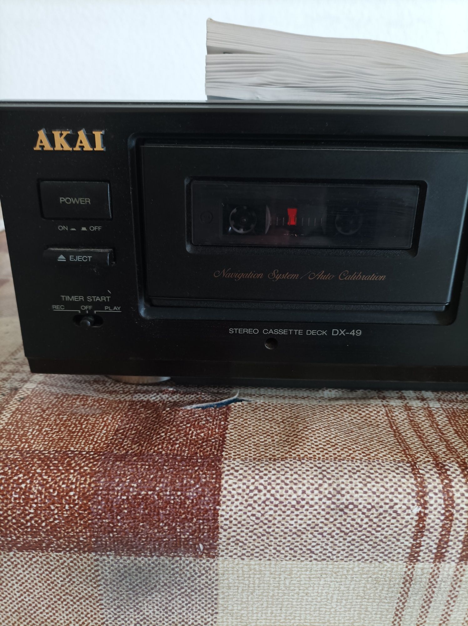 Tape Deck Akai DX-49 audiofilski