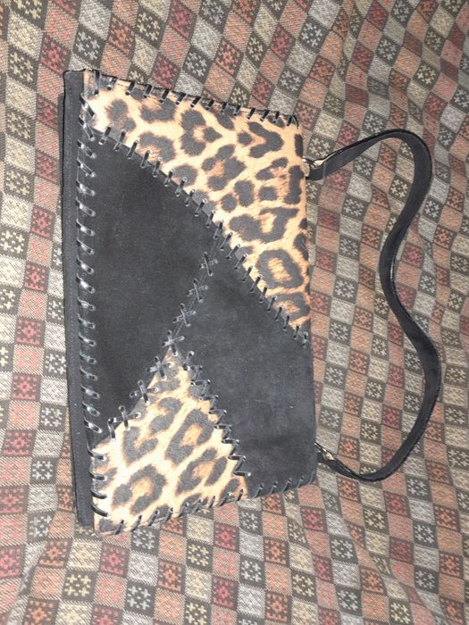 Замшевий клатч н