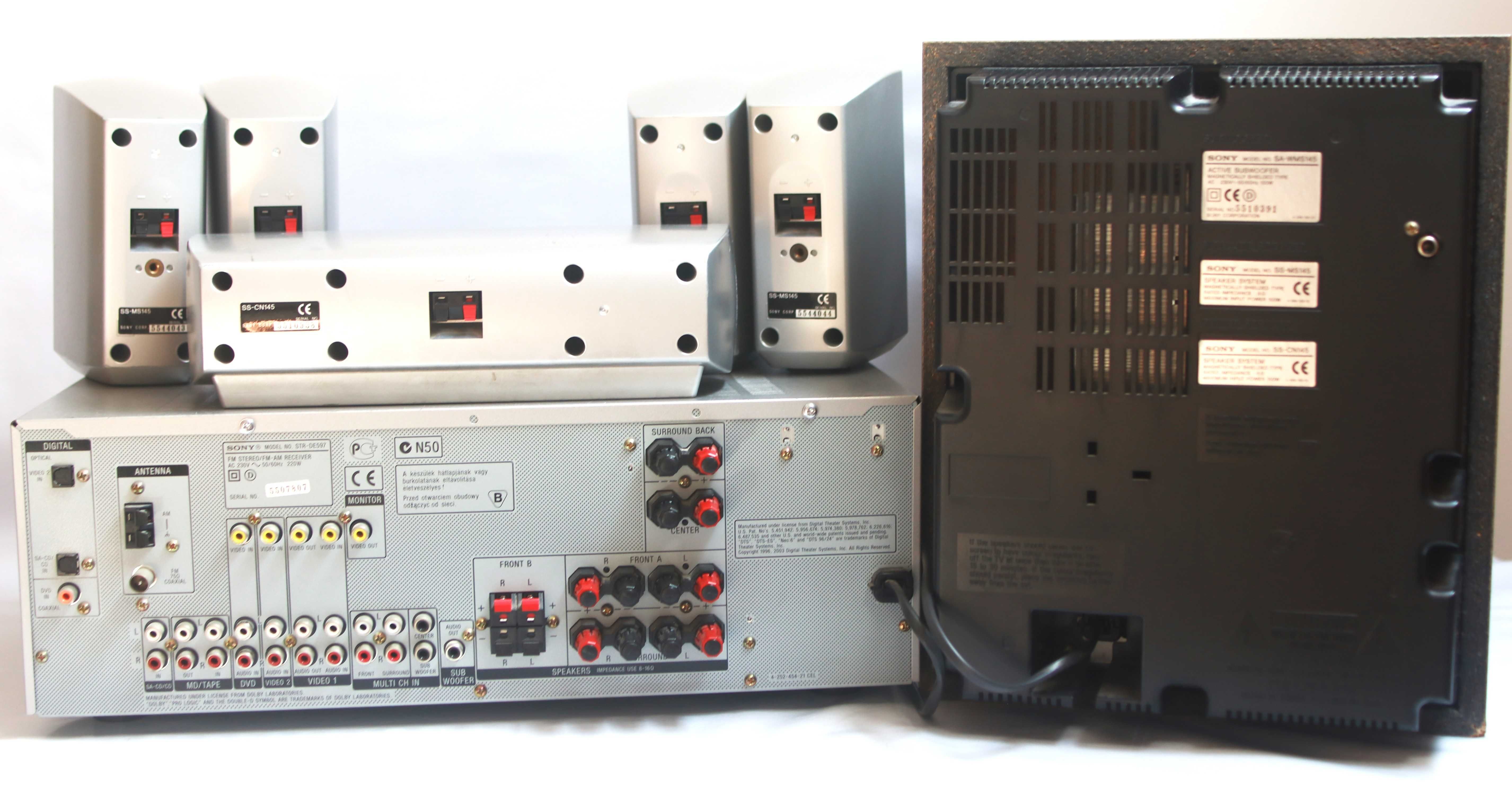 Sistema de som Dolby Surround Sony