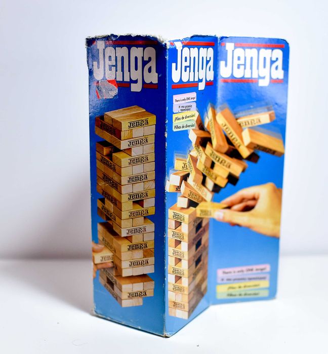 Gra - MB - Jenga Oryginalna Logowana