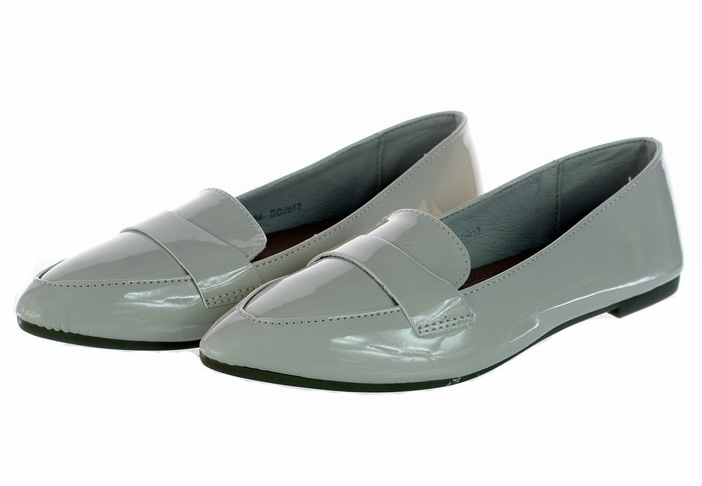 Rozmiar: 36 Baleriny Mokasyny Lakierki Eleganckie Buty Damskie 6357