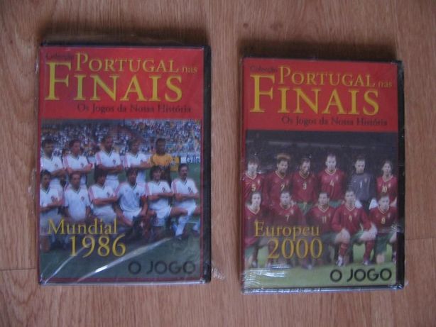 DVD novos da Seleção Nacional (Mundial de 1986 e Europeu de 2000)